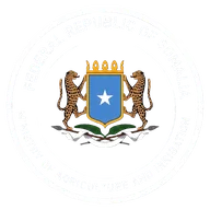 Ministry emblem in white